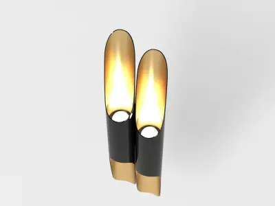 Delightfull Coltrane Wall Lamp 3D model