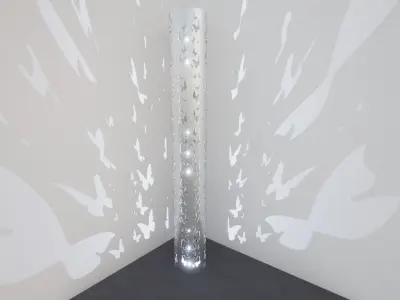 Butterfly lightning 3D print model