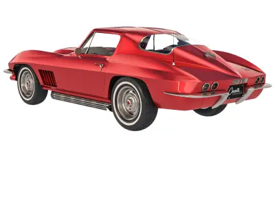 Chevrolet Corvette Stingray C2 1967 3D model