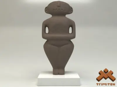 Ancient Statuette 3D model