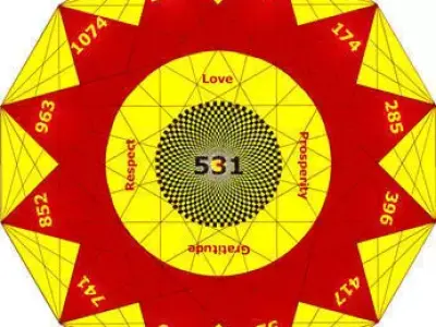 works spiral of gold 3D model