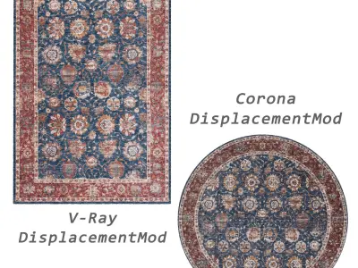 Rugs No 807 Low-poly 3D model