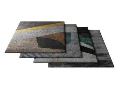Rug Set 24 3D model