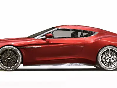 Aston Martin Vanquish Zagato 3D model