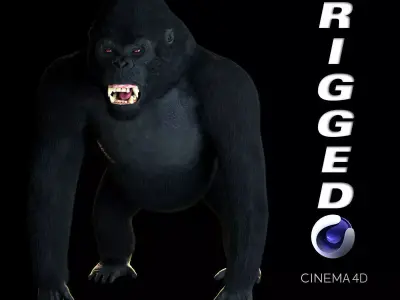 GORILLA 3D model
