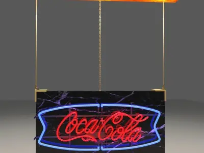 Neon sign 3D model