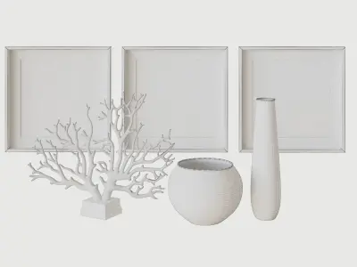 decorative sea set  3D model