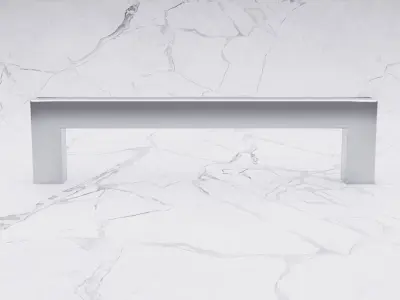 Modern Realistic Metal Drawer Furniture Handle Free 3D model