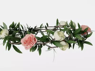 Flower Crown 3D model