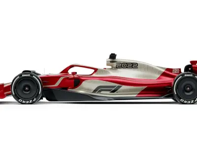 F1 2022 Car Prototype 3D model