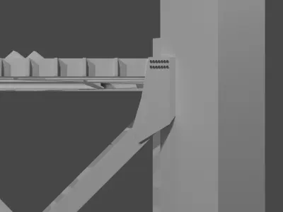 Space X Starbase Integration Tower 3D model