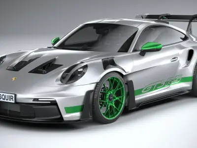Porsche 911 GT3RS 2023 3D model