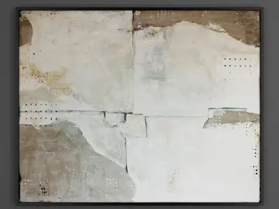 Modern paintings Set 11 3D model