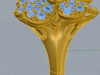 Van cleef Cosmos  3D print model