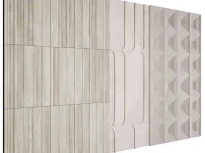 Decorative Wall 3d Panel 05 3D model