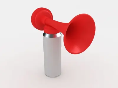  Portable Air Horn 3D model