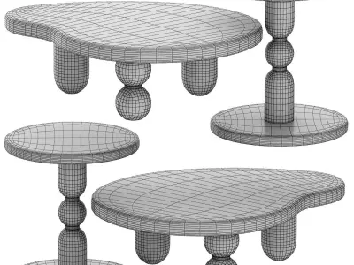 heiko coffee table 3D model