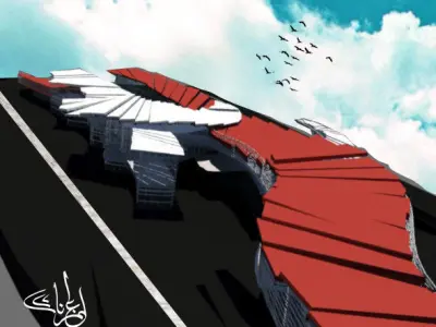 Bus Station and Transportation Terminal 3D model