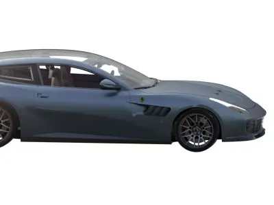 FERRARI GTC4 LUSSO 3D model