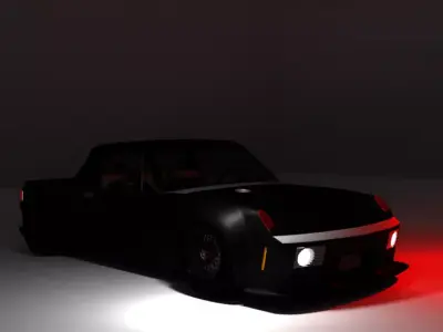 Porsche 914-6 gt 3D model