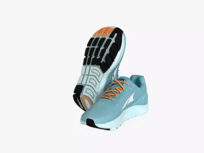 ALTRA Womens AL0A5484 Paradigm 6 Road Running Shoe Low-poly 3D model