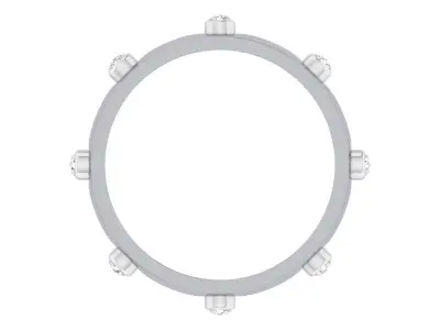 Band ring - 92 3D print model