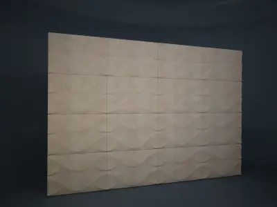 02 FORMAKO 3D WALL Low-poly 3D model