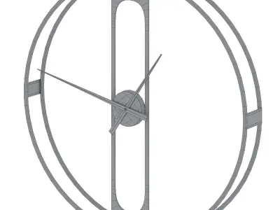 Clock Clip by Kare Design 3D model