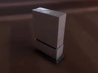 Electrical Fuse Box Free low-poly 3D model