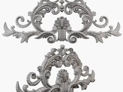 Central Decor  3D model