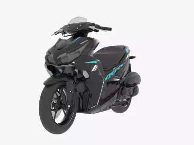 2021 Yamaha Aerox 155 3D model