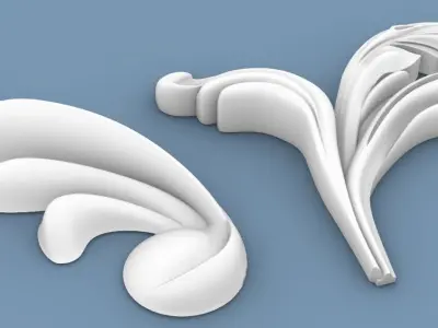Decorative elements 3D print model