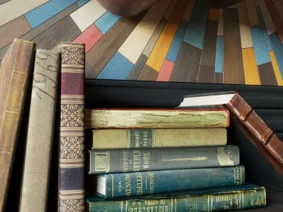 Decoration set Copper Sun 3D model