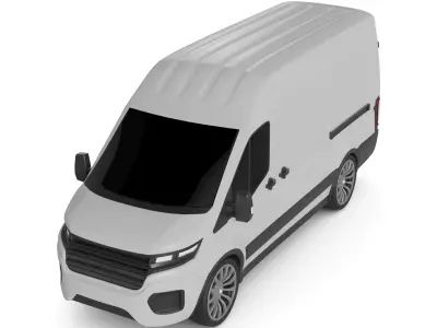 Delivery Van 3D model