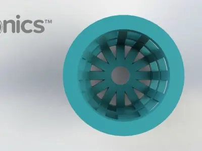 Planter - 3Dponics Snap and Grow Garden Free 3D print model