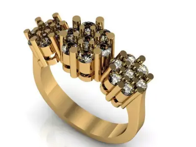 fancy ring 3D print model buy