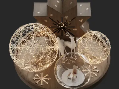 CHRISTMAS DECORATION 01 3D model