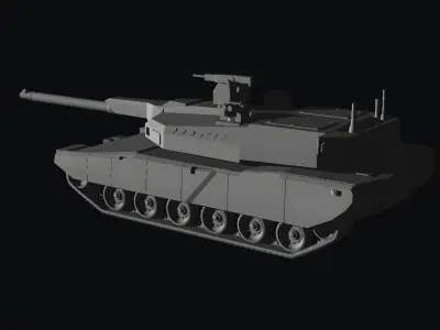 K3 black panther hyundai rotem 3D print model