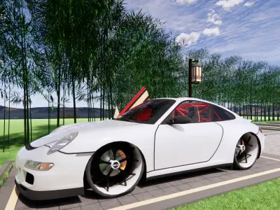 Porsche 911 GT3 Targa 3D model