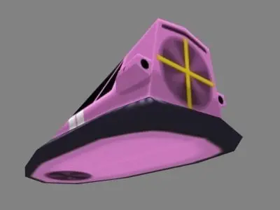 BHoverCraft car 3D model