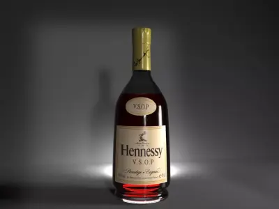 Hennessy Cognac  3D model