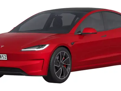 Tesla Model 3 Performance 3D model