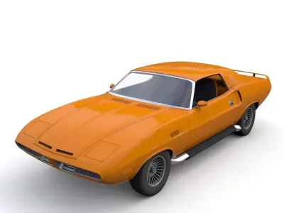 Dodge Diamante 1970 3D model