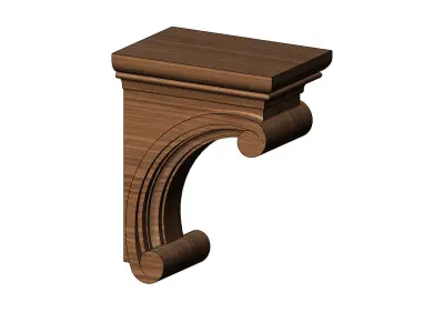 Simple Madeline Corbel 3D print model