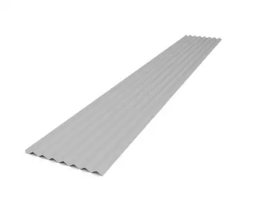 Plancha FRP 3D model