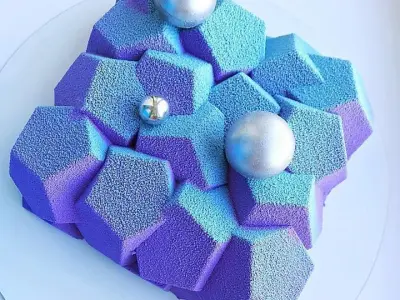 Emerald silicone bake form 3D print model