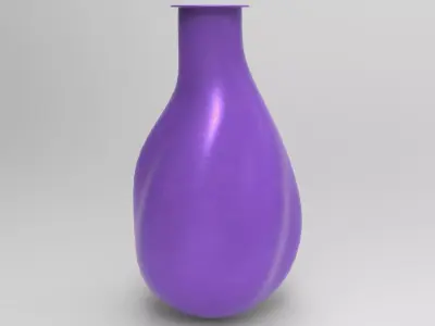 Tiago Vase Low-poly 3D model