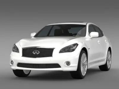 Infiniti M30d Y51 2013 3D model