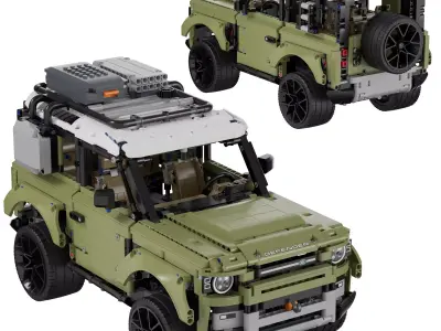 Lego - 42110 Land Rover Defender 3D model
