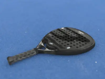 Padel - Sport Paddle racket - BullPadel Hack ltd edition Low-poly 3D model